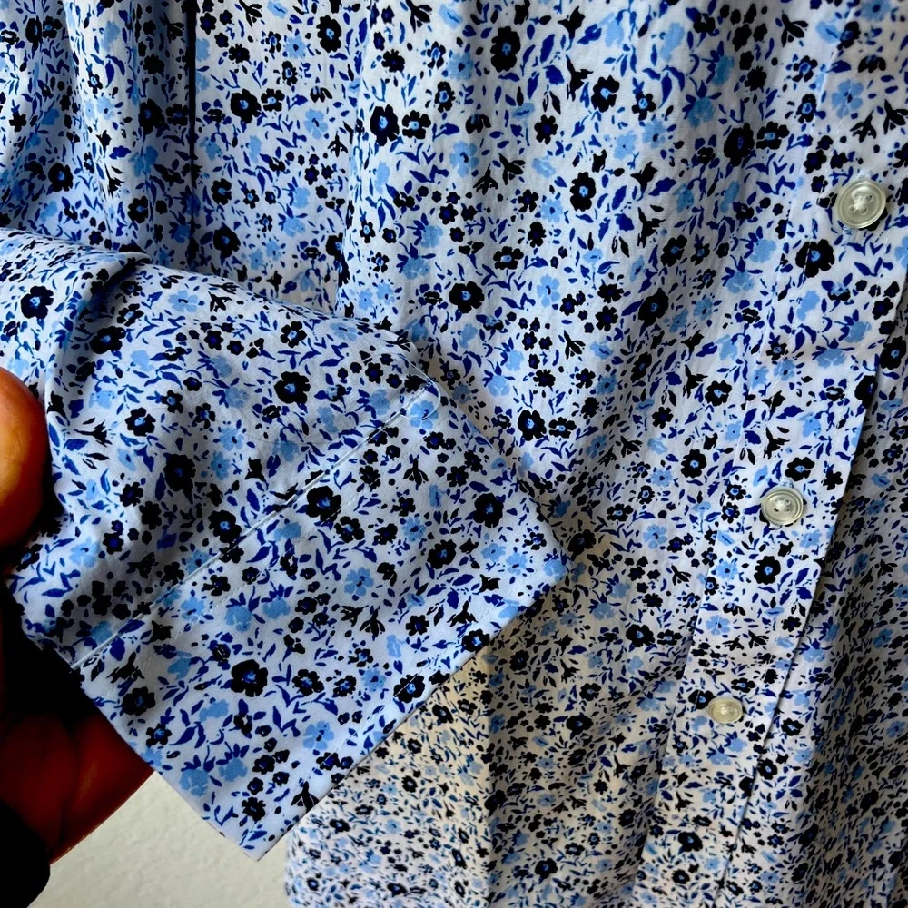Club Room cotton shirt size L - Picture 4 of 6